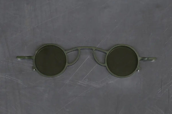 Rigards RG0105TI Series Collection Titanium Freely Removable Double-layer Glasses RG-RG0105TI-CLIP-GLQL Olive Frame Light Green Lenses